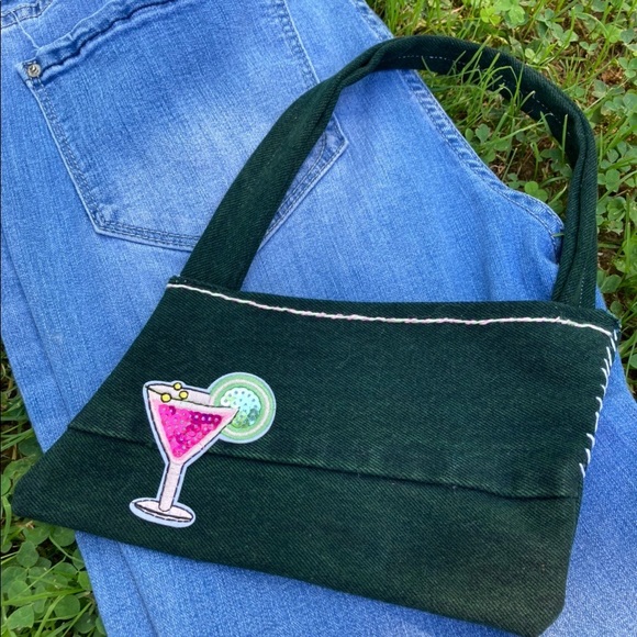 HANDMADE DENIM PURSE - Picture 4 of 4